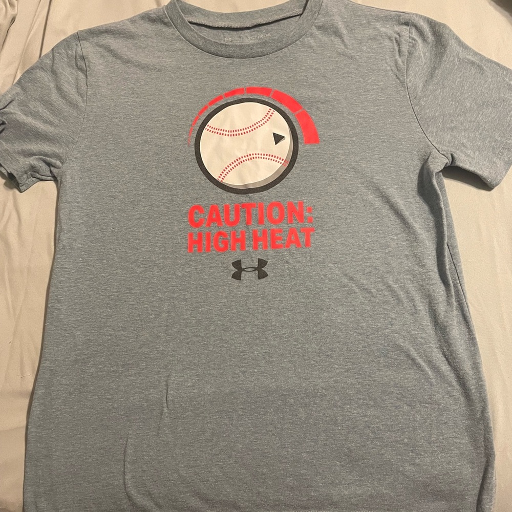 Youth Under Armour Baseball short sleev